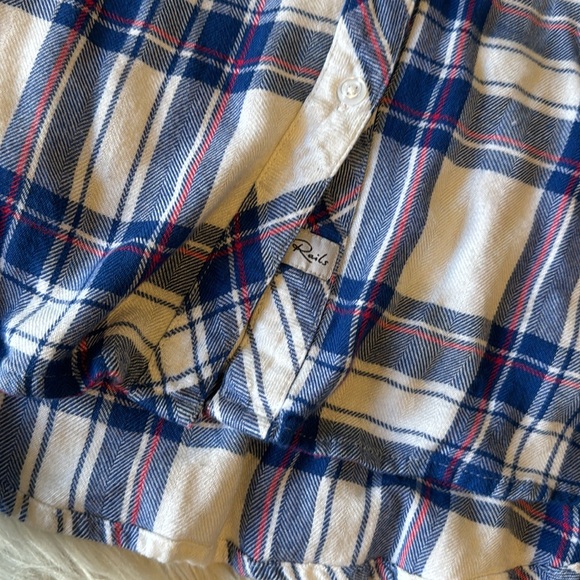 A n t h r o p o l o g i e • Rails plaid coastal cowgirl button down - Picture 6 of 9